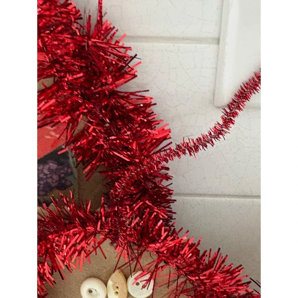 Handmade Paper Hanging Hearts OOAK Valentines‎ Day Garland Sheet Music Romance